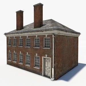 english house 3d model