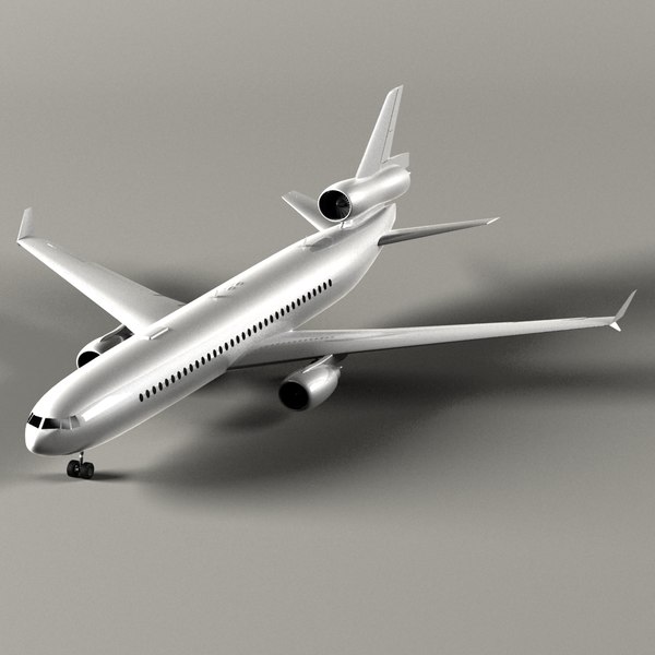 3d plane model