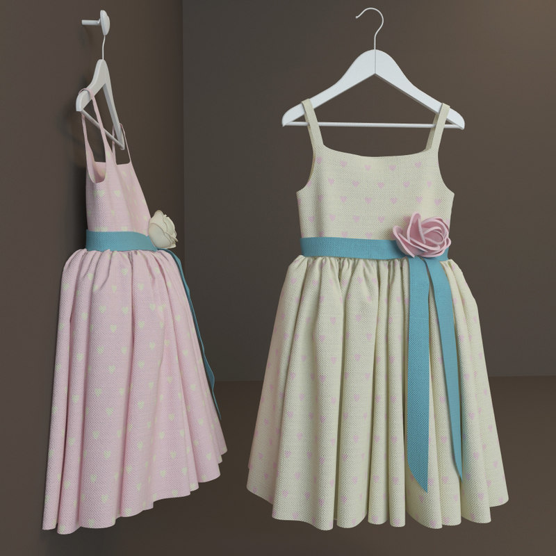 3d dress model 3d dress model