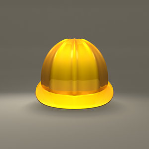 construction helmet 3d model