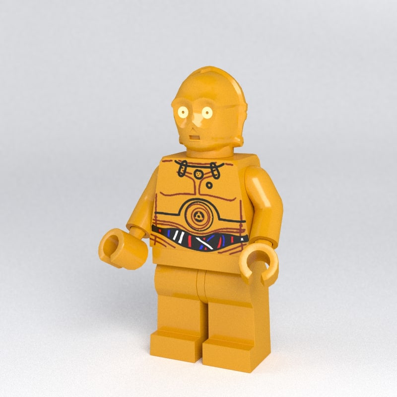 lego santa c3po