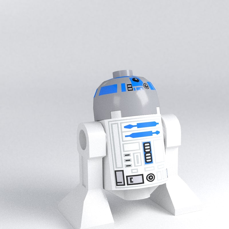 r2d2 lego model