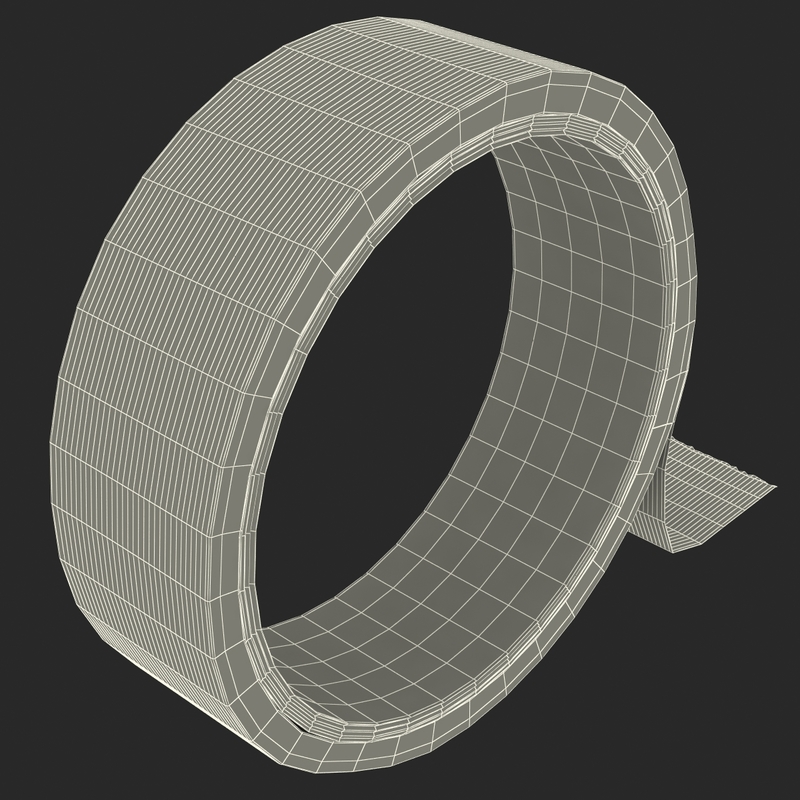 3d model masking tape 2