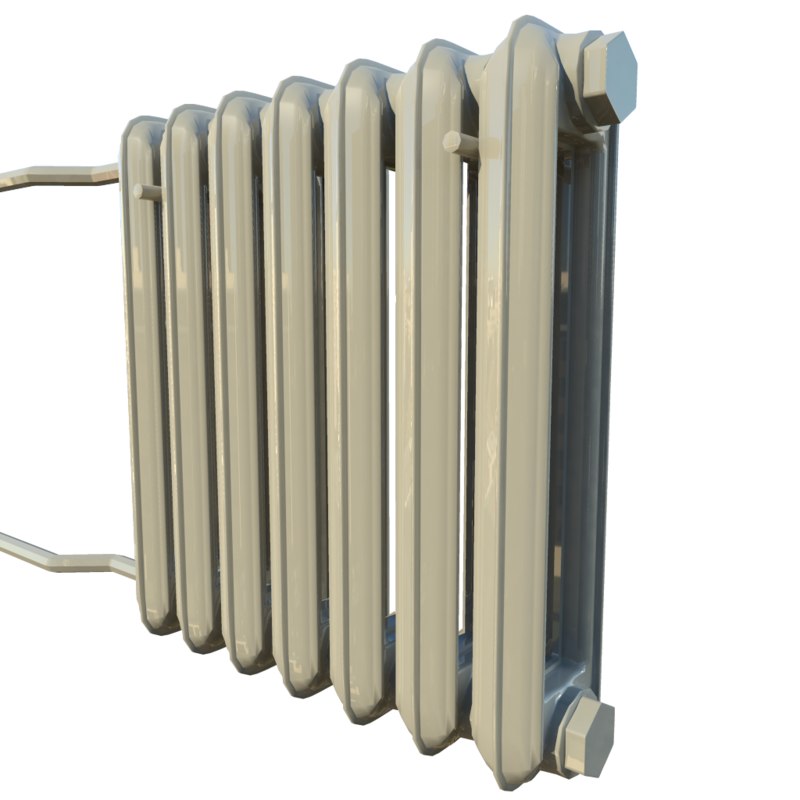 free home radiator 3d model