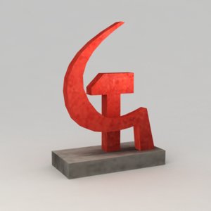 red monument 3d max