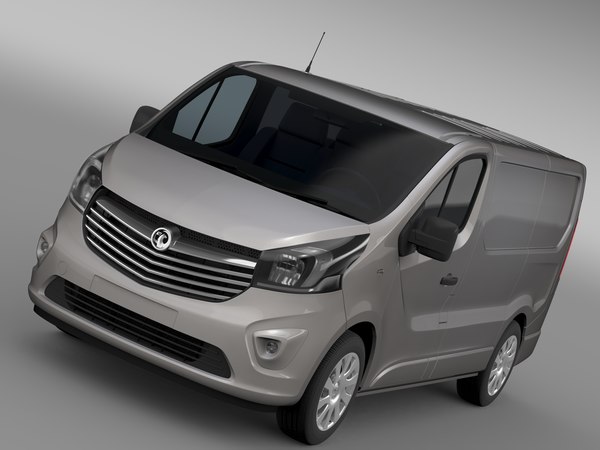 3dsmax vauxhall vivaro van biturbo