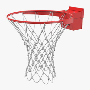 basketball rim spalding 3d 3ds