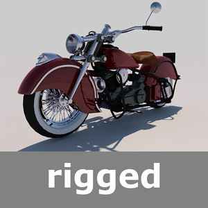 rigged indian chief 1948 3ds