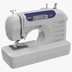 sewing machine brother 3d model