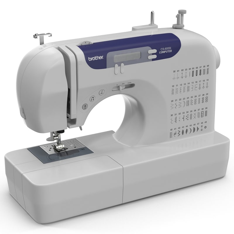 sewing machine brother 3d model