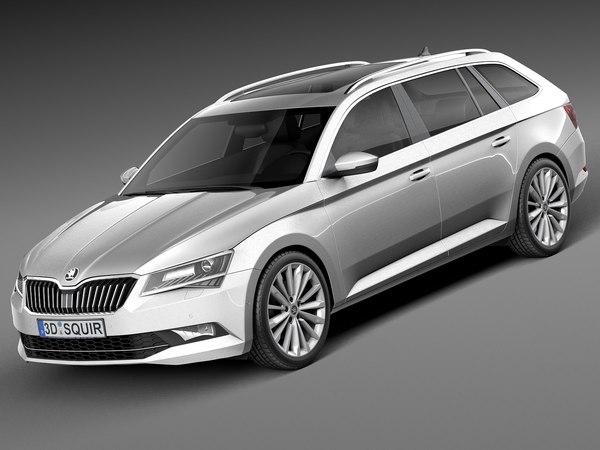 Skoda 3d model free