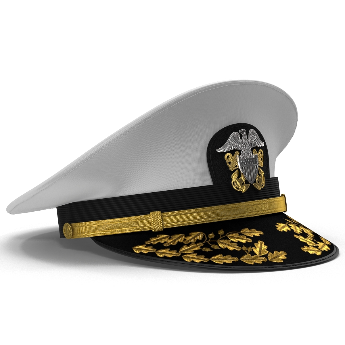 3d model admiral combination hat