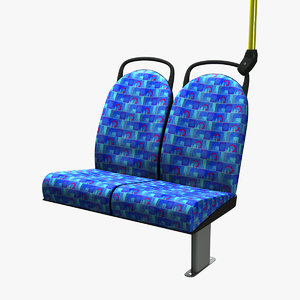 london bus seat obj