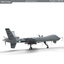3d mq-9 reaper military aircraft