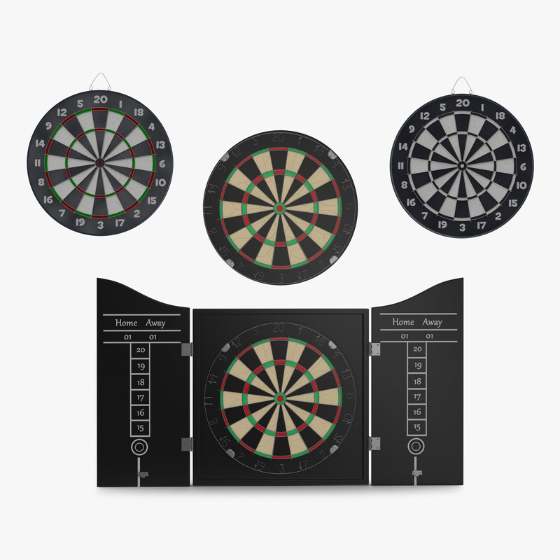 3ds dart boards