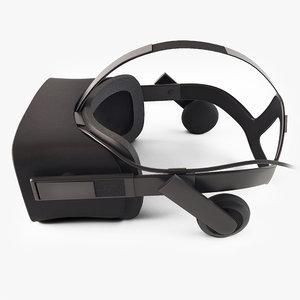 3d oculus rift virtual reality model