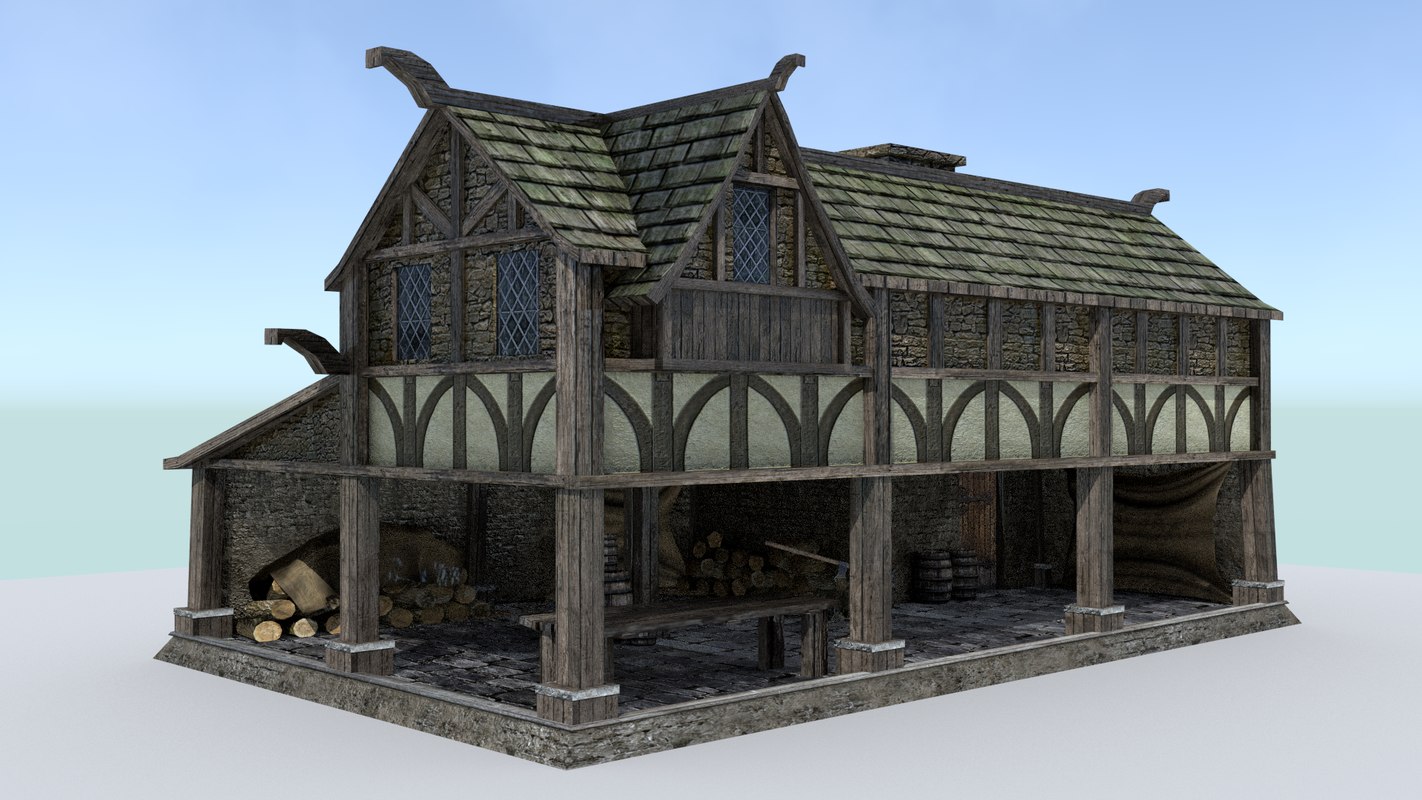 modelo-3d-le-ador-de-pueblo-medieval-turbosquid-945682