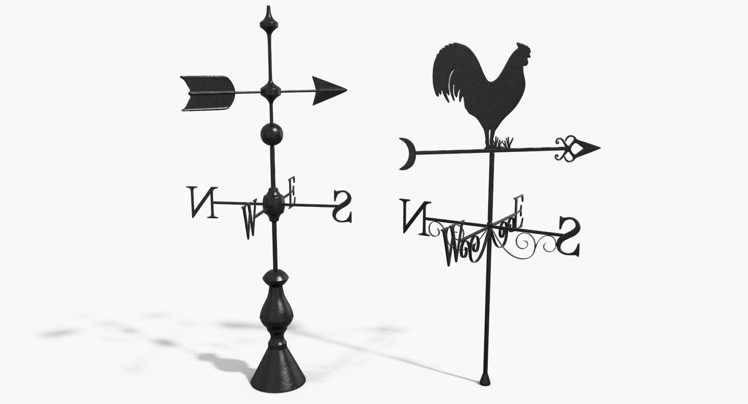 3d weather vanes model