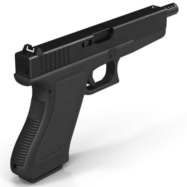 3d model glock pistols