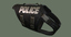 3d police dog body armor model