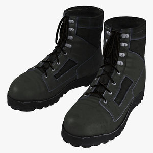 3ds max tactical boots