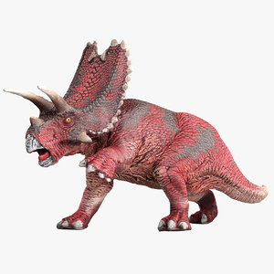 pentaceratops animation 3d obj