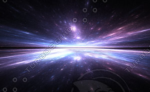Abstract time warp, traveling in space.