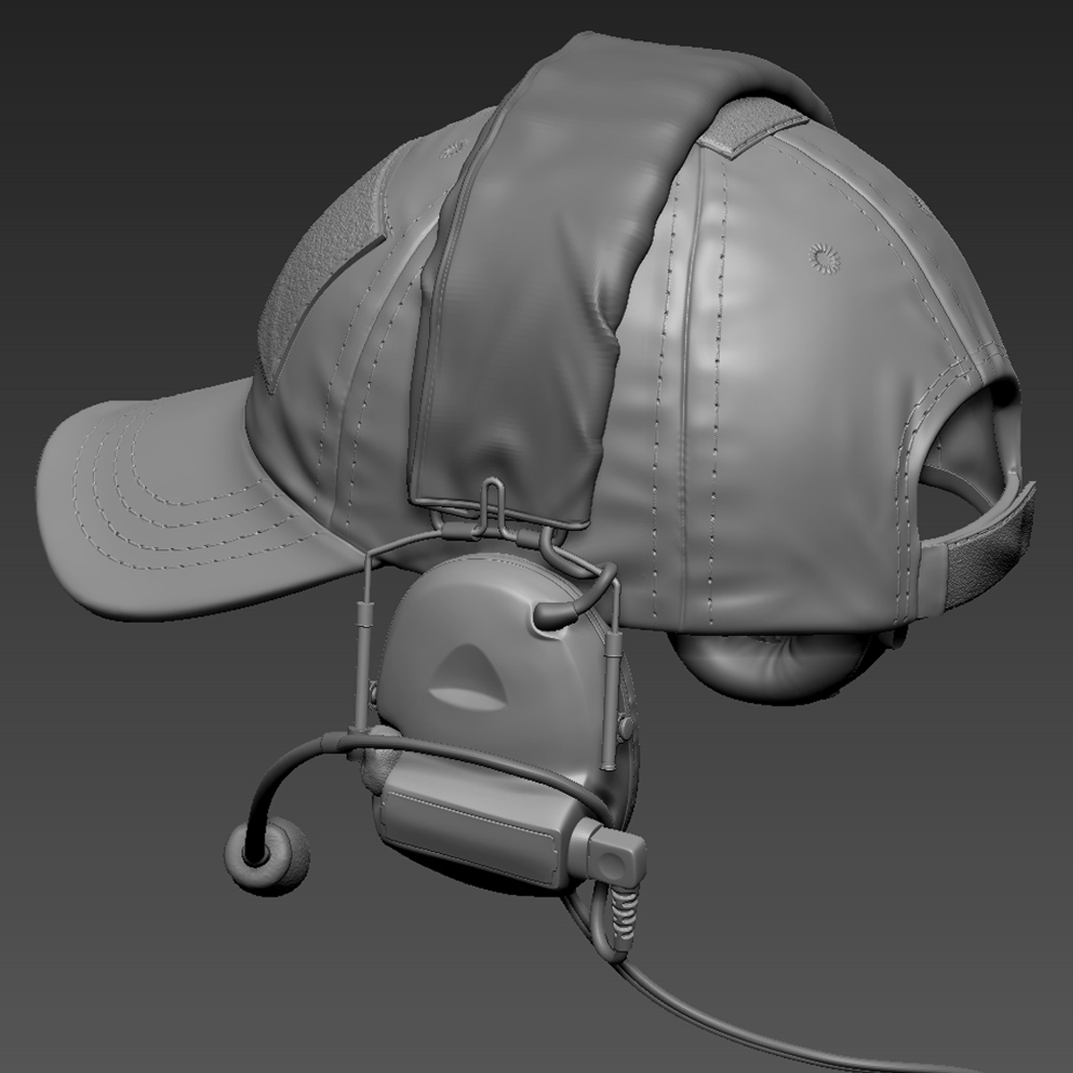 z-tactical headset shooter s cap 3ds