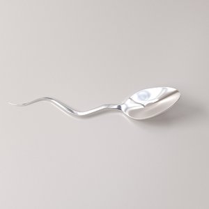 3d snake spoon