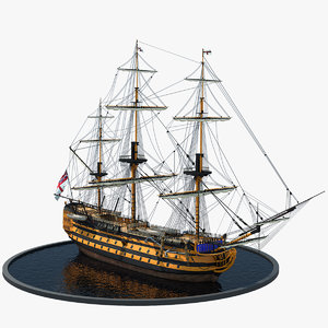 galleon prop model