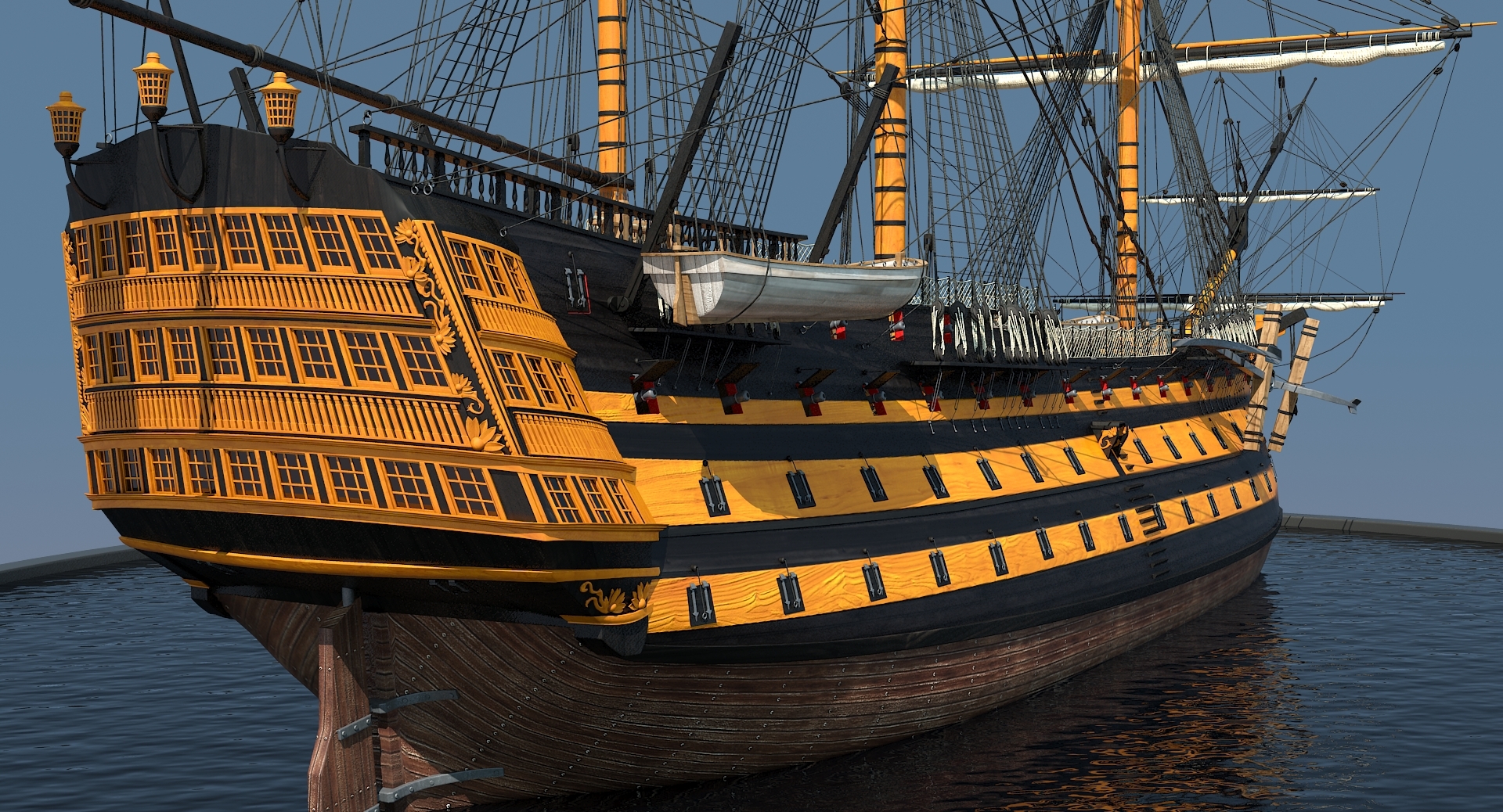 galleon prop model
