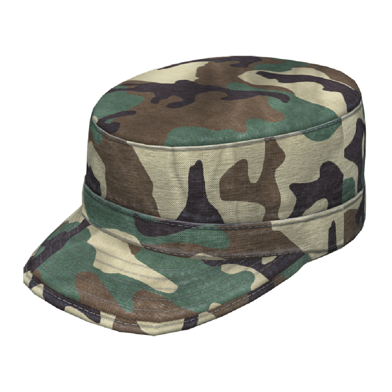 3d army patrol cap woodland