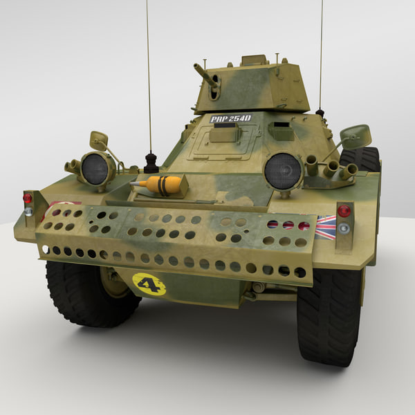 フェレット装甲車3dモデル Turbosquid