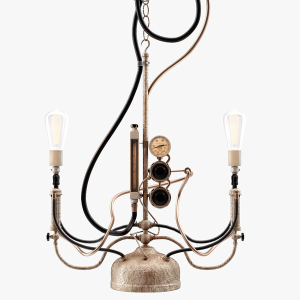 Steampunk Pendant Light Max