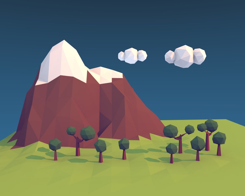 3d 3ds landscape blender