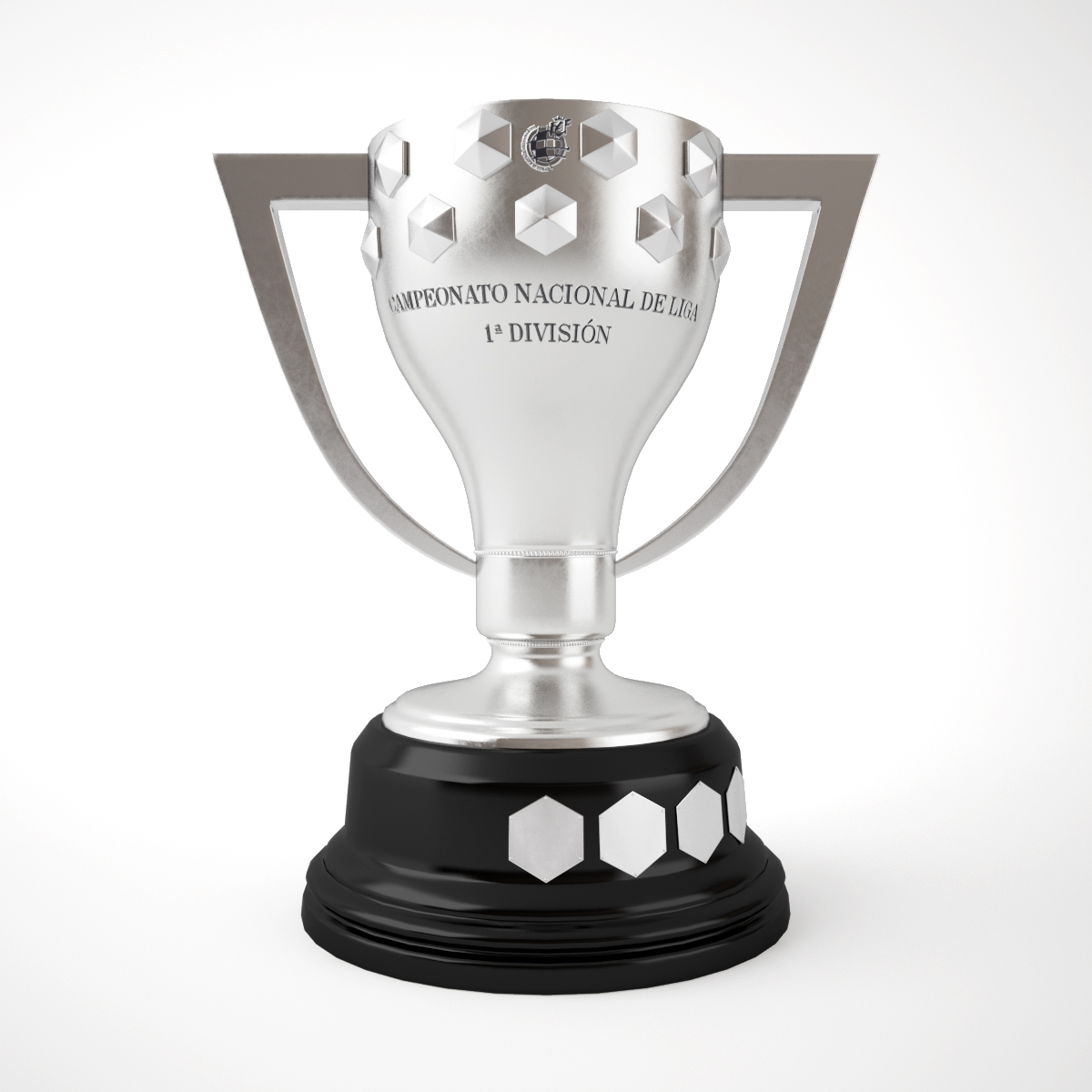 3d spain la liga trophy model