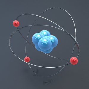 3d atom model
