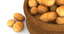 3d modeled sack potatoes model