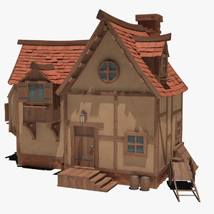 fantasy house 3d max