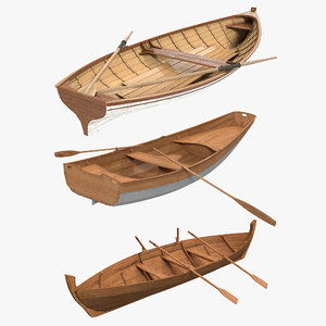 rowing boats modeled max