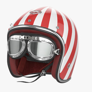 max motorcycles helmet ruby