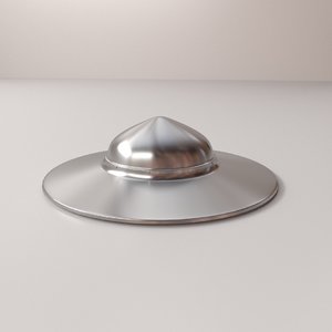 kettle hat 3d model