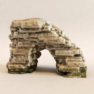 3dsmax stone arch