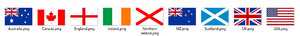 Anglophone Flags