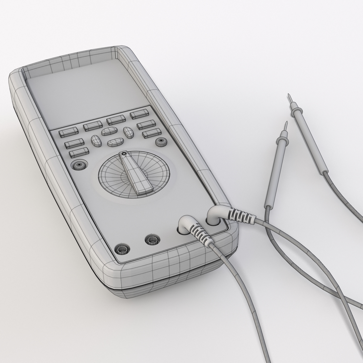 fluke multimeter meter 3d model