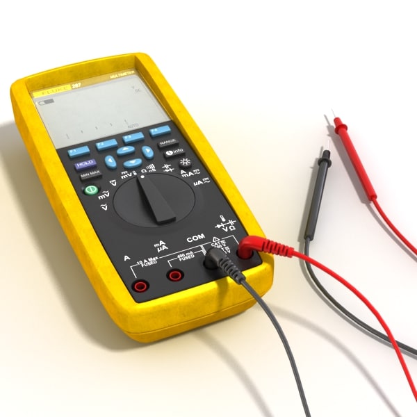 fluke multimeter meter 3d model