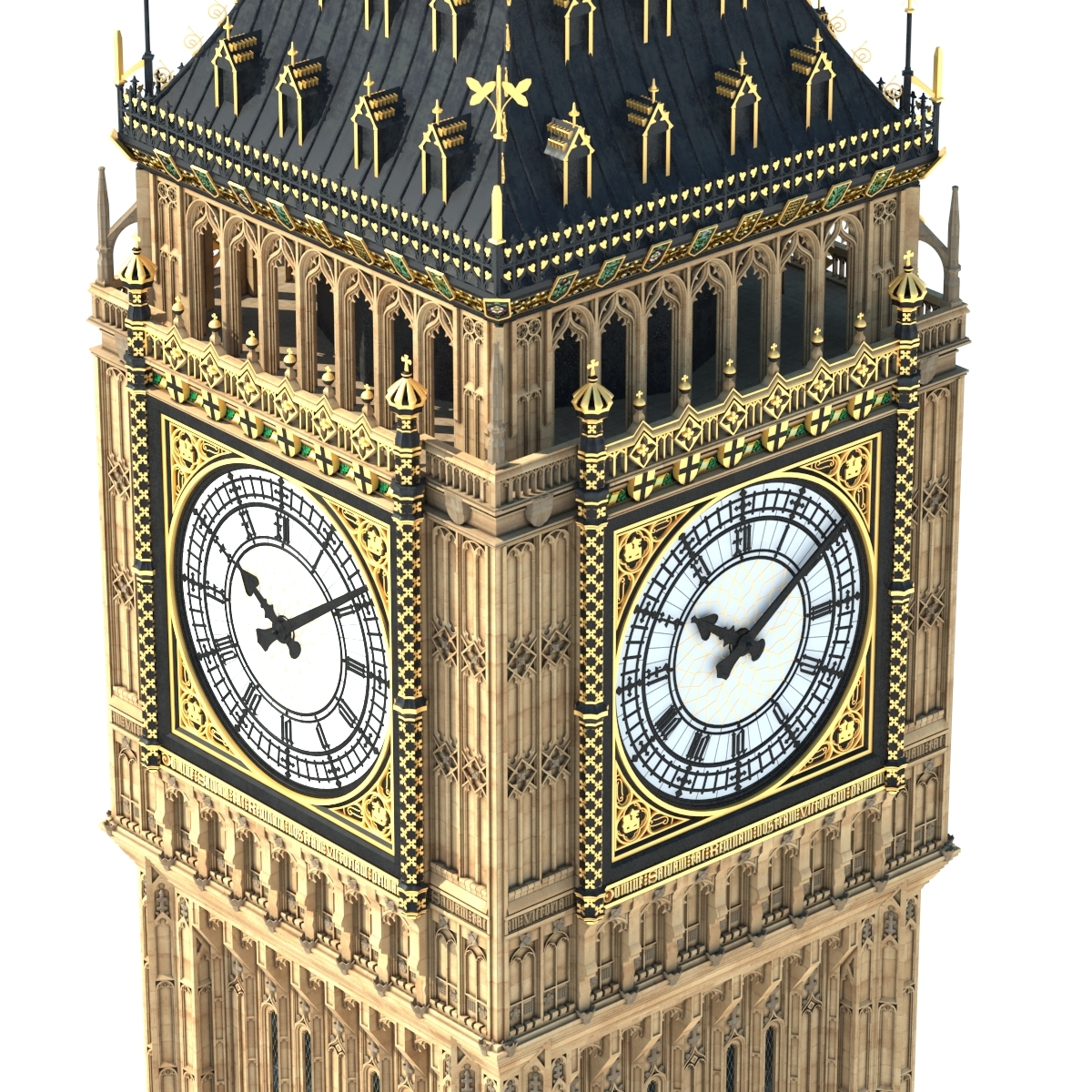 3d model big ben