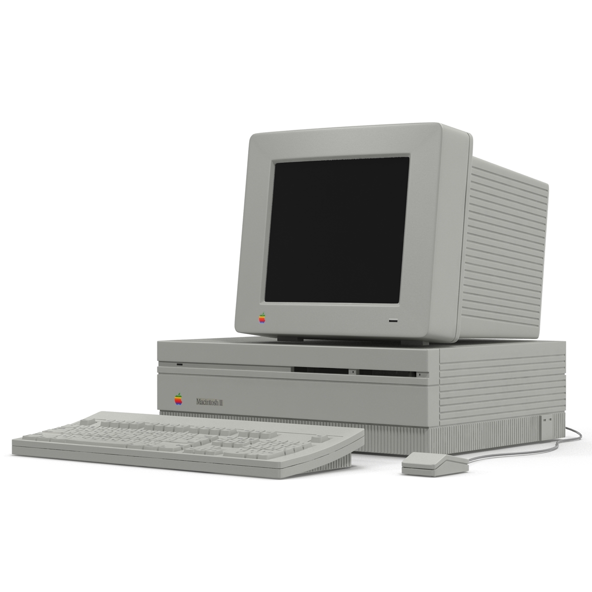 Apple Macintosh II Model 3D - TurboSquid 948354