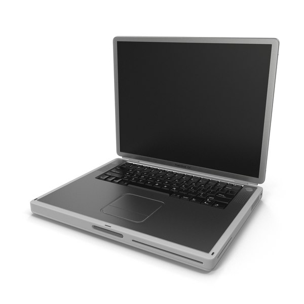 3d Apple Powerbook G4 Modeled Model