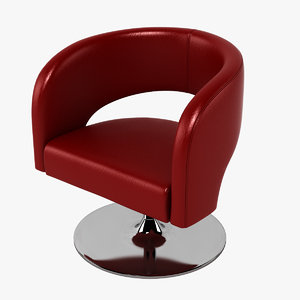 3d choo chair design swivel model